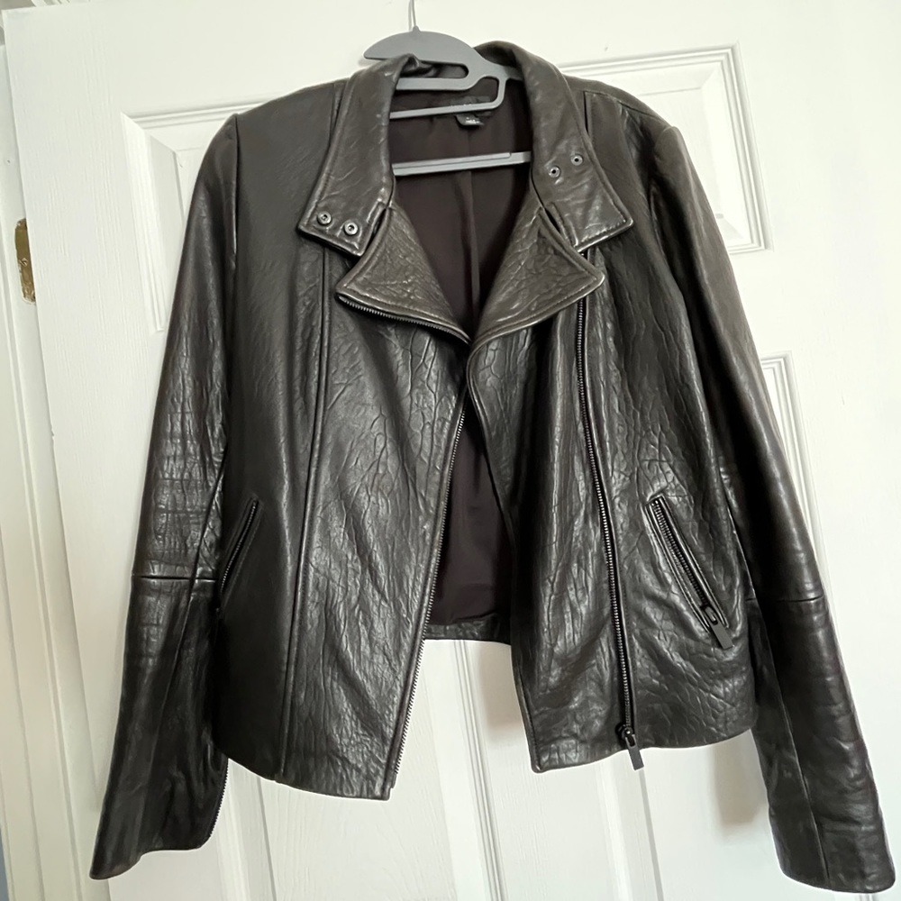 Halogen Leather Jacket - image 2